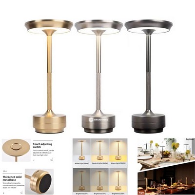 Rechargeable Cordless LED Table Lamp